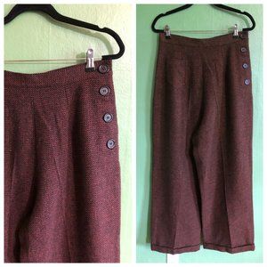 Tweed Vivien of Holloway 1940s Katharine Trousers